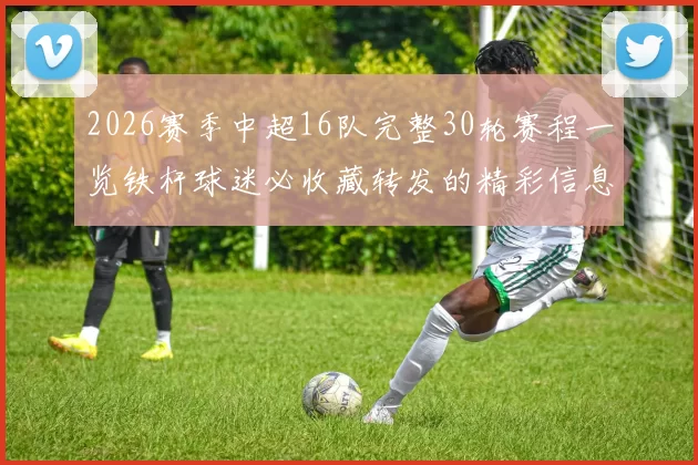 2026赛季中超16队完整30轮赛程一览铁杆球迷必收藏转发的精彩信息